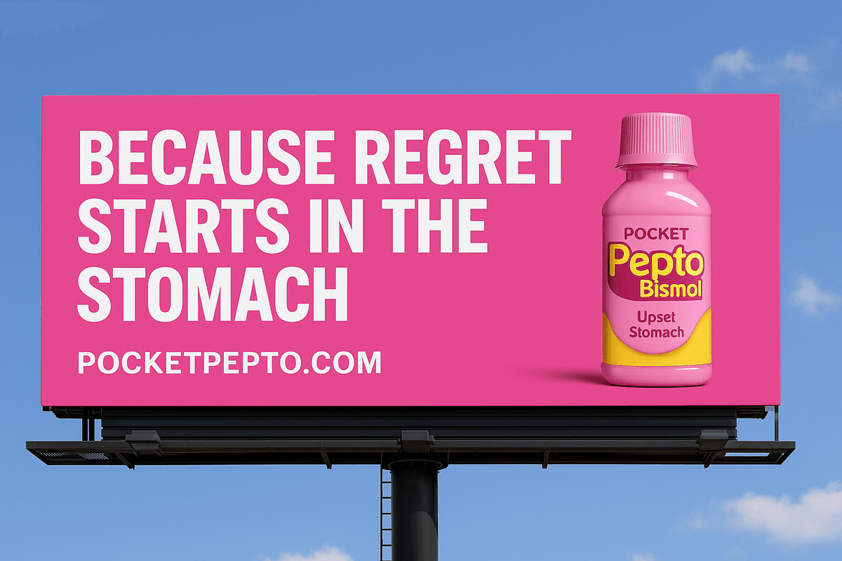 Pocket Pepto Billboard